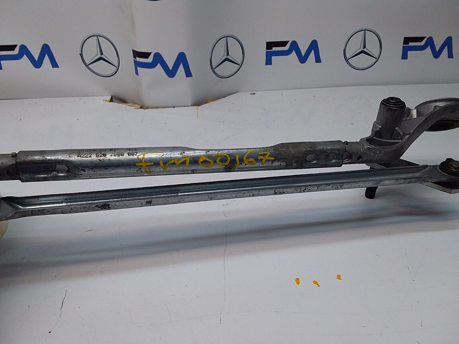 MERCEDES S-CLASS 2019 W222 A222902 FRONT WIPER MOTOR + MECHANISM LINKAGE FM00167
