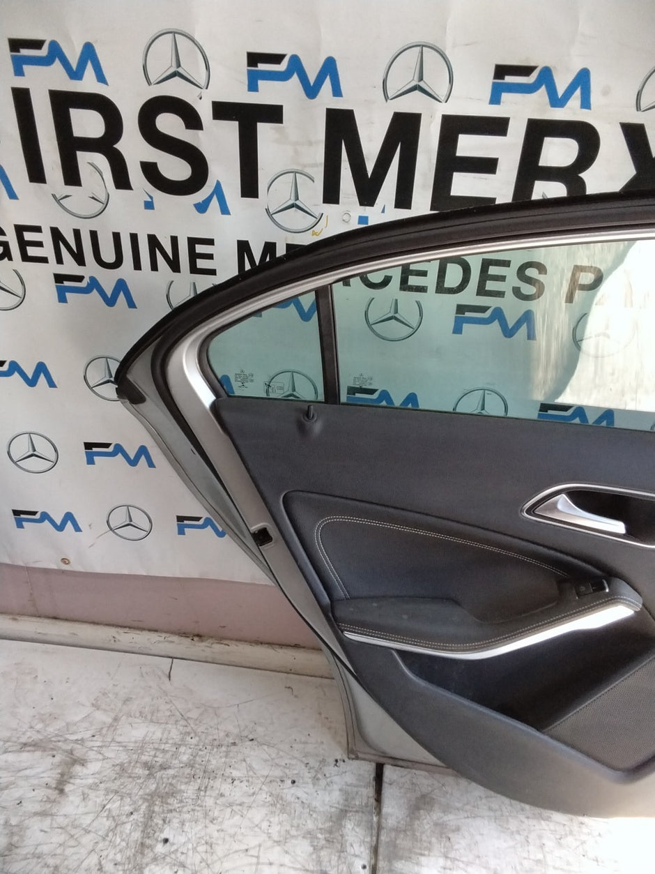 MERCEDES  A-CLASS W176 PASSENGER REAR DOOR NSR GREY 2012-2018 COMPLETE FMD312