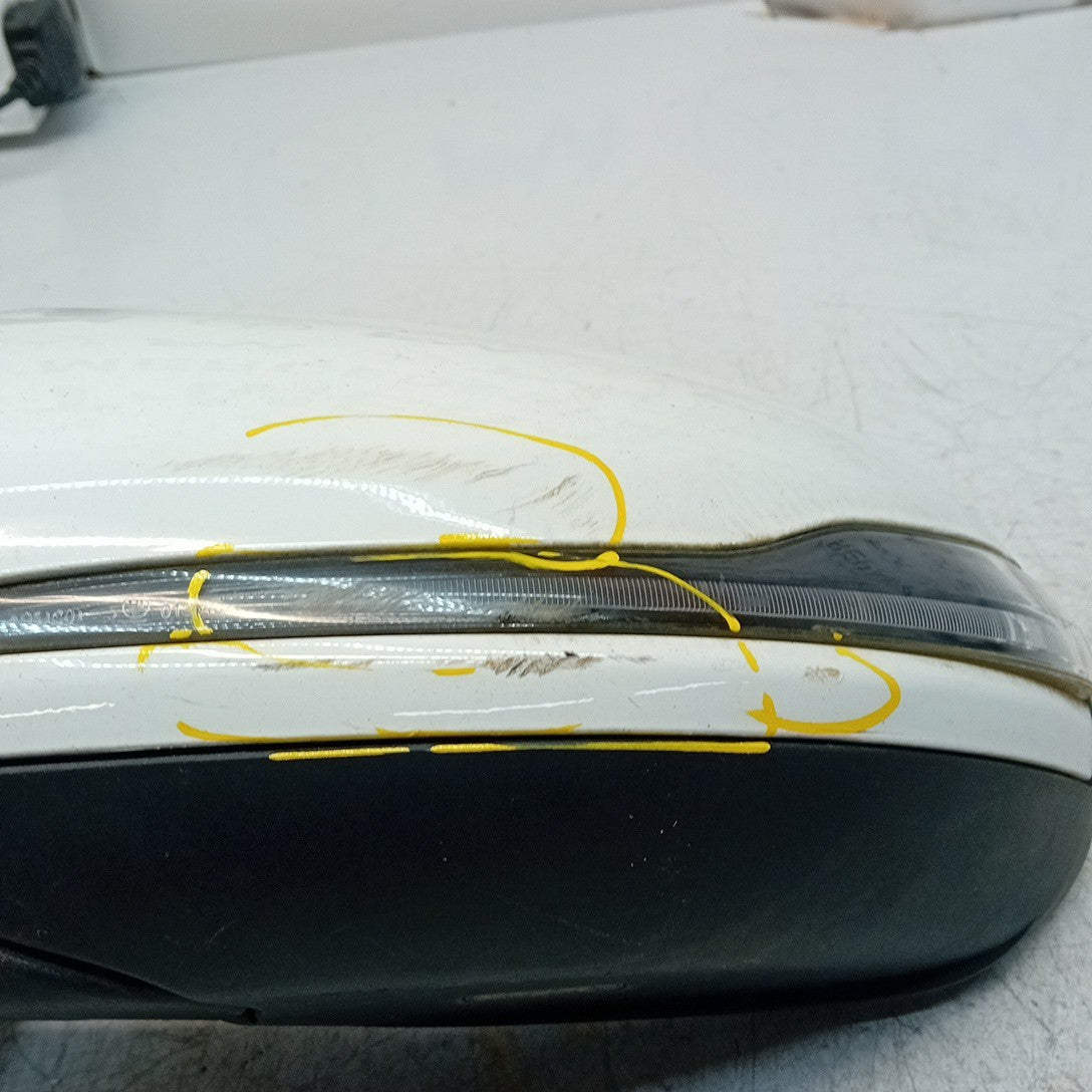 MERCEDES C-CLASS W205 PASSENGER WING MIRROR NS WHITE 2014 PL A2058101916 FMM60