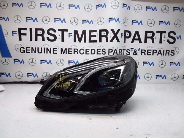 2014 MERCEDES E-CLASS W212 N/S Passenger Side Front Headlight A2129063103 FMH41