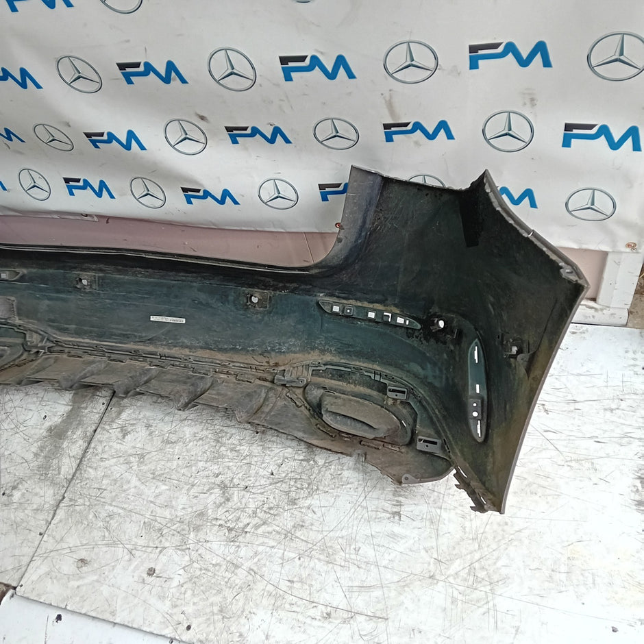 MERCEDES BENZ  A-CLASS W177 REAR BUMPER A1778804801 2018 GREY FMX8