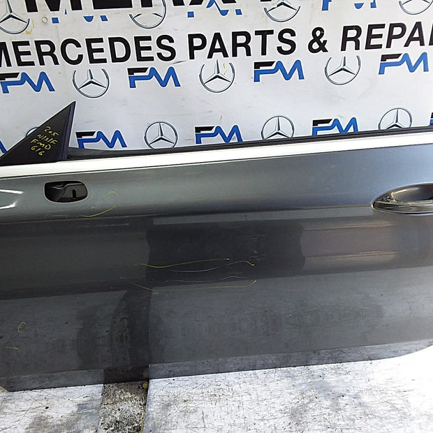 MERCEDES C-CLS C205 COUPE PASSENGER FRONT DOOR NSF GREY 2016 ONW COMPLETE FMD616