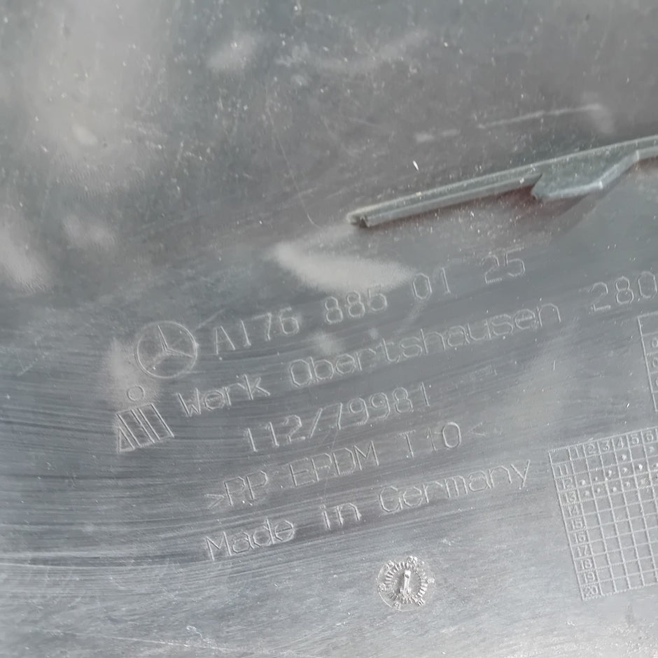 MERCEDES BENZ  A-CLASS W176 REAR BUMPER A1768850125 2012-18 GREY COMPLETE FMX11