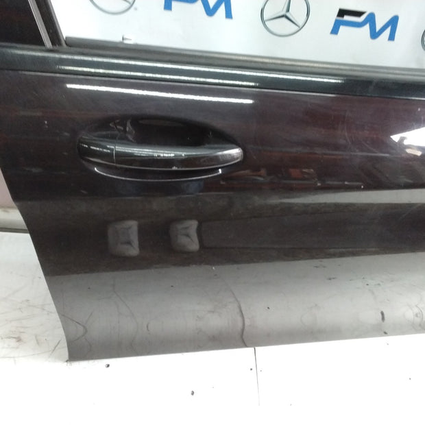 MERCEDES S-CLASS W222 DRIVER SIDE FRONT DOOR O/S/F COMPLETE BROWN FMD54