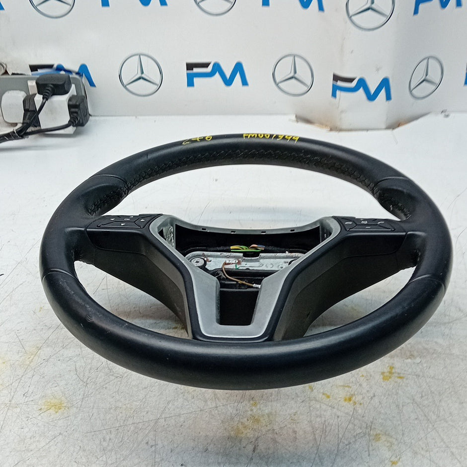 MERCEDES W246 B-CLASS MULTIFUNCTION STEERING WHEEL 2012-19 A2464603803 FM001399