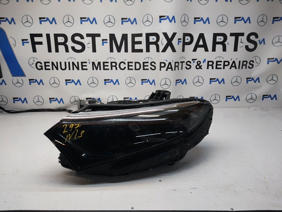GENUINE Mercedes EQS V297 LEFT Side LED Headlight 2022 A2979062103 FMH0068