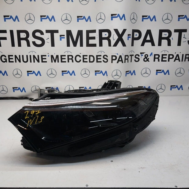 GENUINE Mercedes EQS V297 LEFT Side LED Headlight 2022 A2979062103 FMH0068