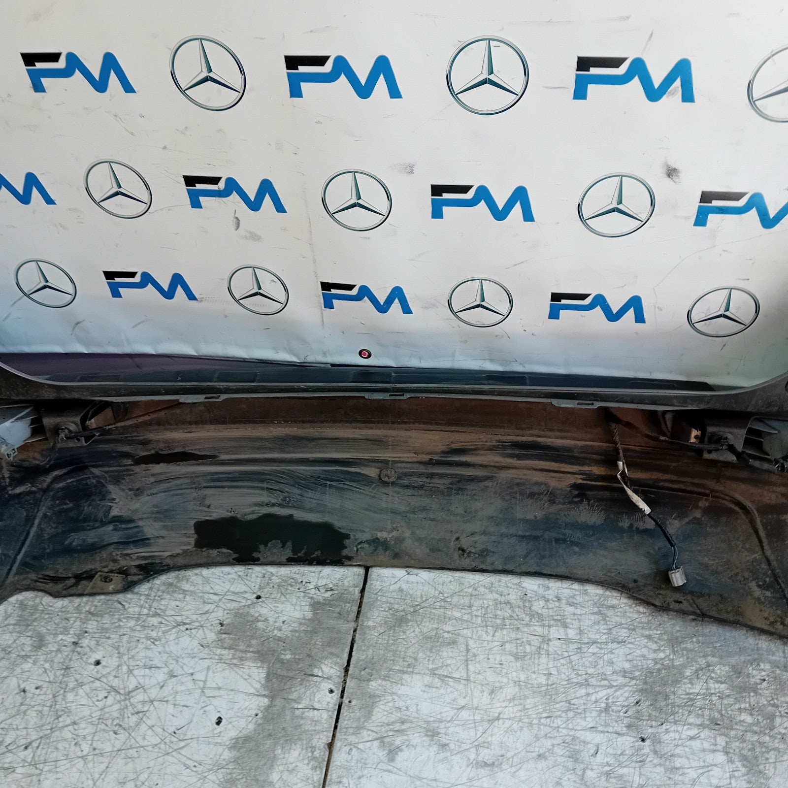 MITSUBISHI OUTLANDER MK3 REAR BUMPER GREY 2013  FMX146