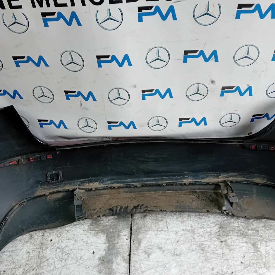 MERCEDES BENZ  A-CLASS W177 REAR BUMPER A1778800500 2018 BLACK COMPLETE FMX16
