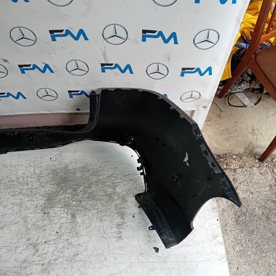 MERCEDES BENZ  GLE W166 SALOON REAR BUMPER SKIN BLACK 2016 A1668850938 FMX82