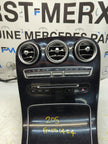  MERCEDES E-CLASS W205 CENTRE CONSOLE + 3 AIR VENT A2054402032 FM001404