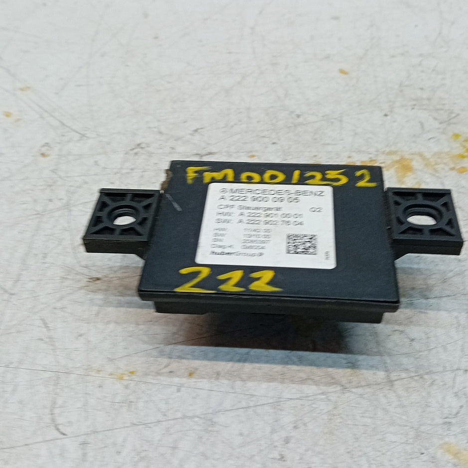 MERCEDES S CLASS W222  REAR CAMERA CONTROL MODULE ECU A2229000905 FM001252