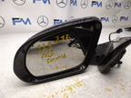 MERCEDES E-CLASS 2016 On W213 PASSENGER SIDE WING MIRROR A2138102500 BLACK FMM16