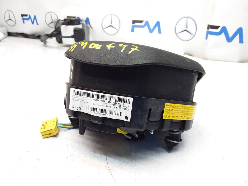 MERCEDES E-CLASS W204 STEERING WHEEL AIRBAG 308237595162-AC FM00497