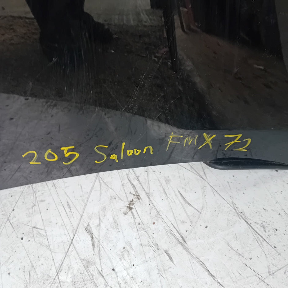 MERCEDES BENZ C-CLASS W205 SALOON REAR AMG BUMPER BLACK 2014 A2058555738 FMX72