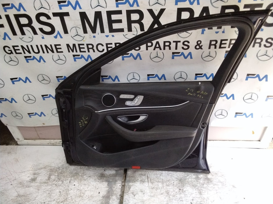 MERCEDES BENZ  E-CLASS W213 SLN DRIVER FRONT DOOR OSF BLUE 2016-20  FMD580