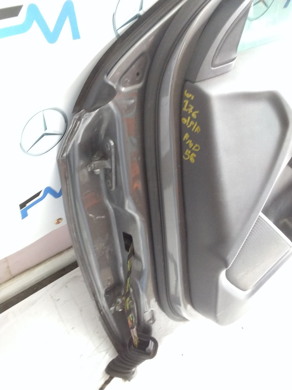 MERCEDES BENZ  A-CLASS W176 DRIVER SIDE FRONT DOOR O/S/F COMPLETE GREY FMD56