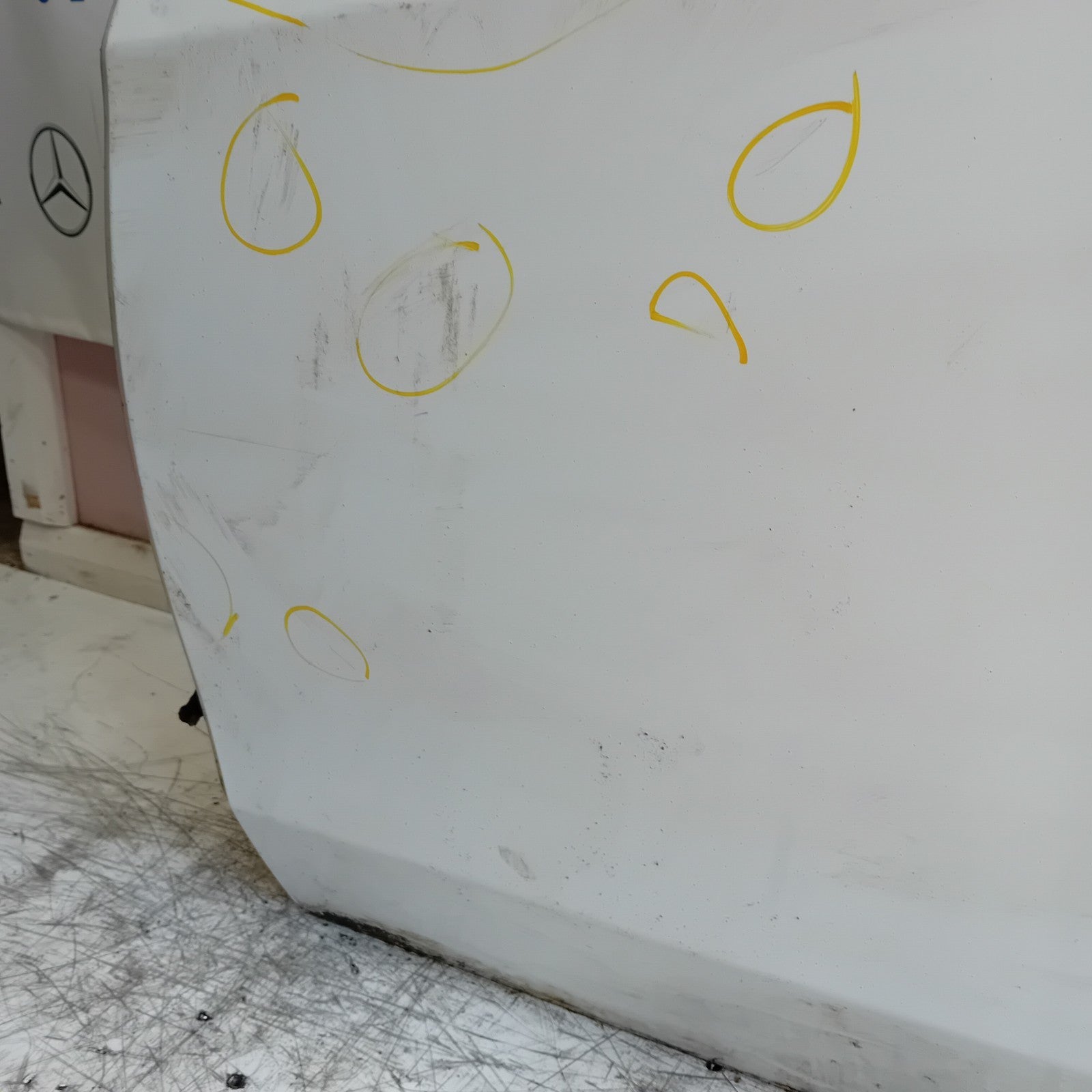 MERCEDES E-CLASS W212 PASSENGER FRONT DOOR NSF 2015 COMPLETE WHITE FMD521