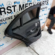 MERCEDES C-CLASS W205 PASSENGER REAR DOOR NSR  2014 ON BLACK COMPLETE FMD357
