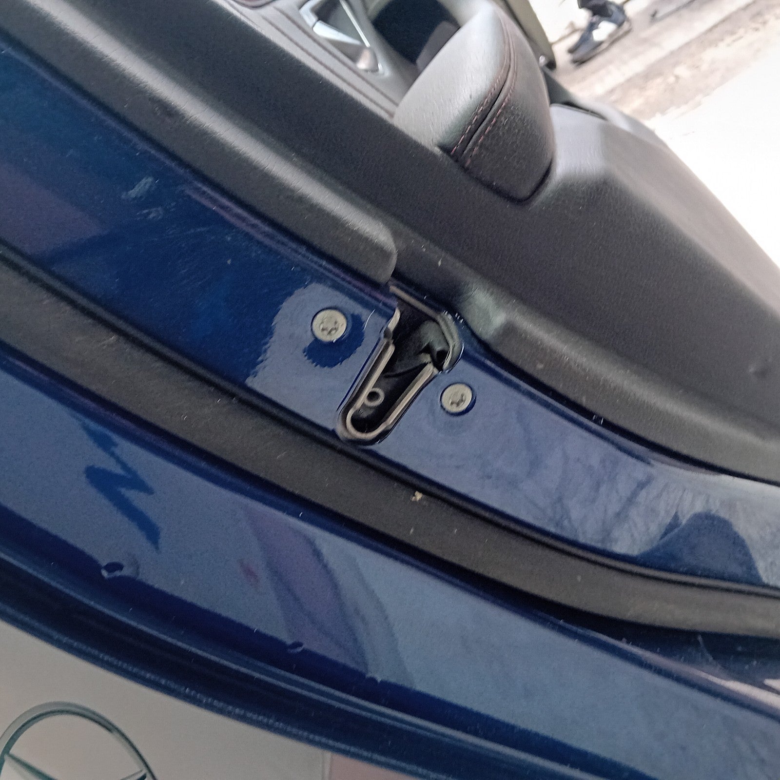 MERCEDES BENZ GLC X253 PASSENGER FRONT DOOR NSF BLUE 2016 ON COMPLETE FMD264