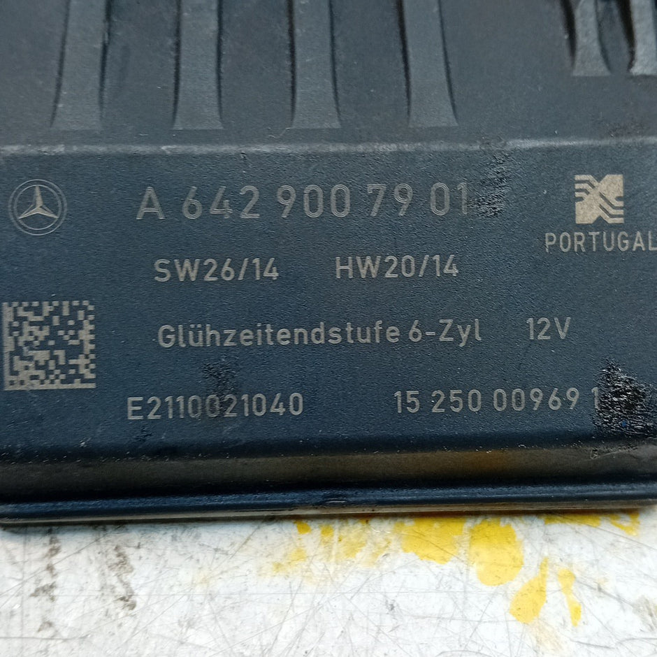 MERCEDES BRNZ S CLASS W222 DIESEL GLOW PLUG RELAY A6429007901 FM001258