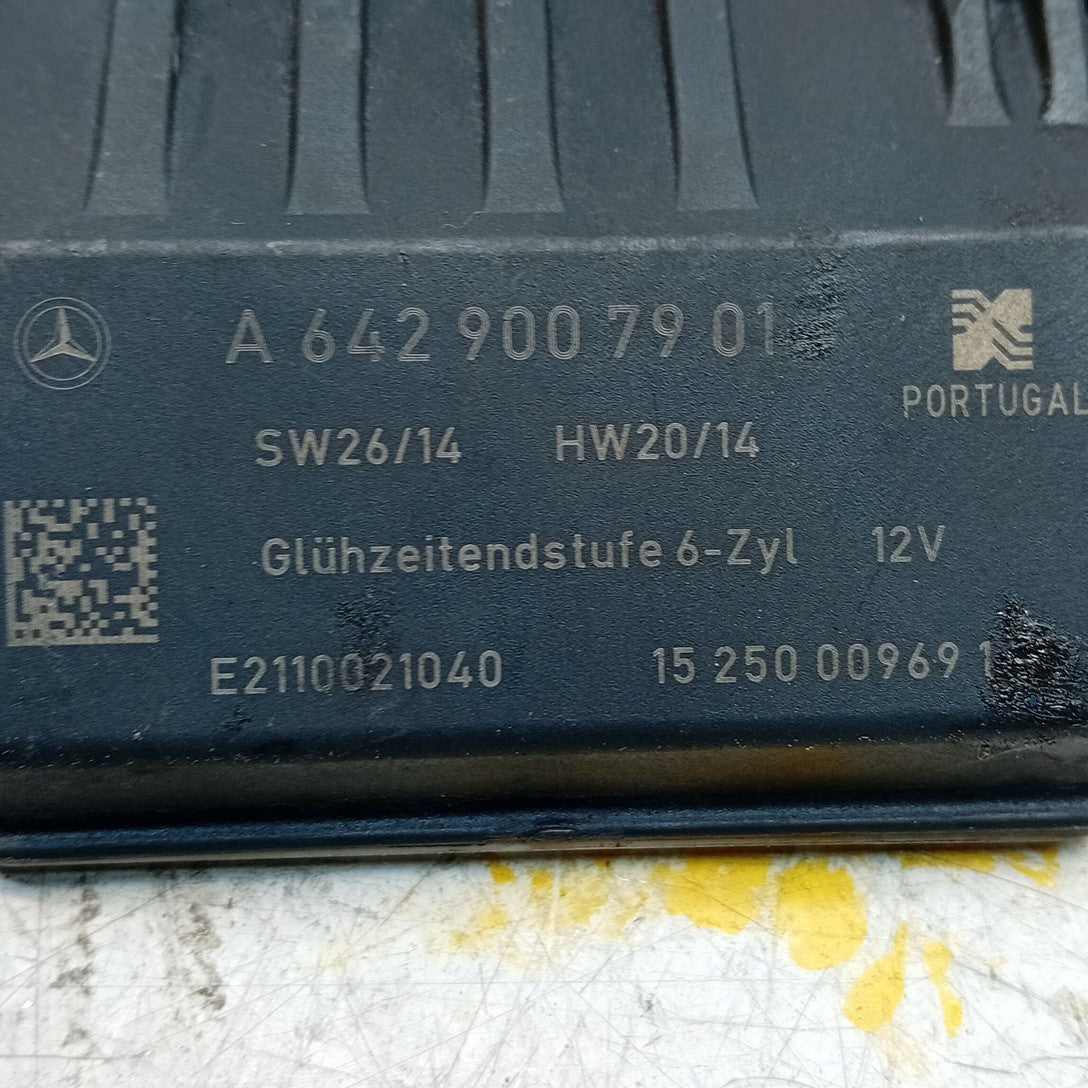 MERCEDES BRNZ S CLASS W222 DIESEL GLOW PLUG RELAY A6429007901 FM001258