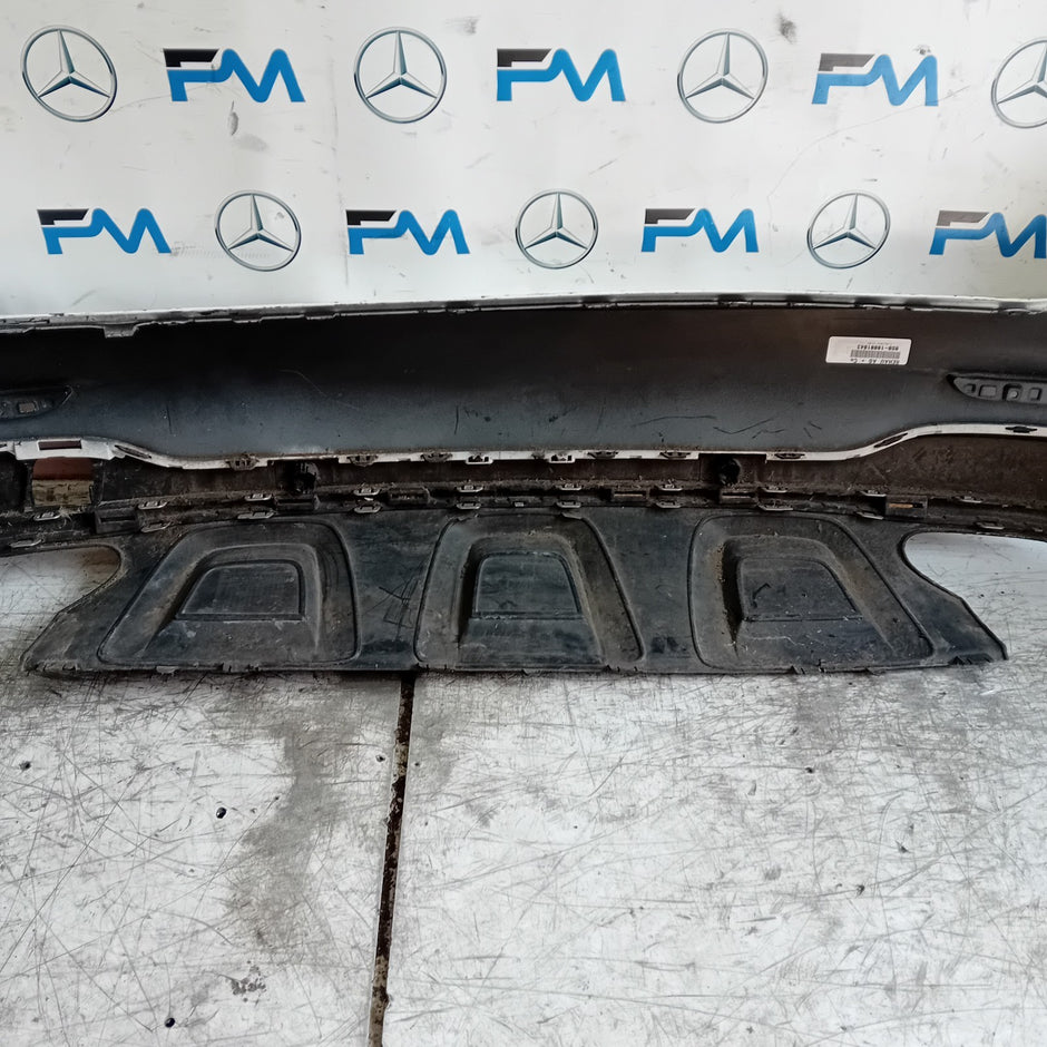 MERCEDES GLC C253 WHITE REAR BUMPER WHITE 2016 ON A2538850200 FMX94