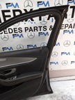 MERCEDES E-CLASS W213 DRIVER  FRONT DOOR OSF BLACK 2017-2023 COMPLETE FMD314