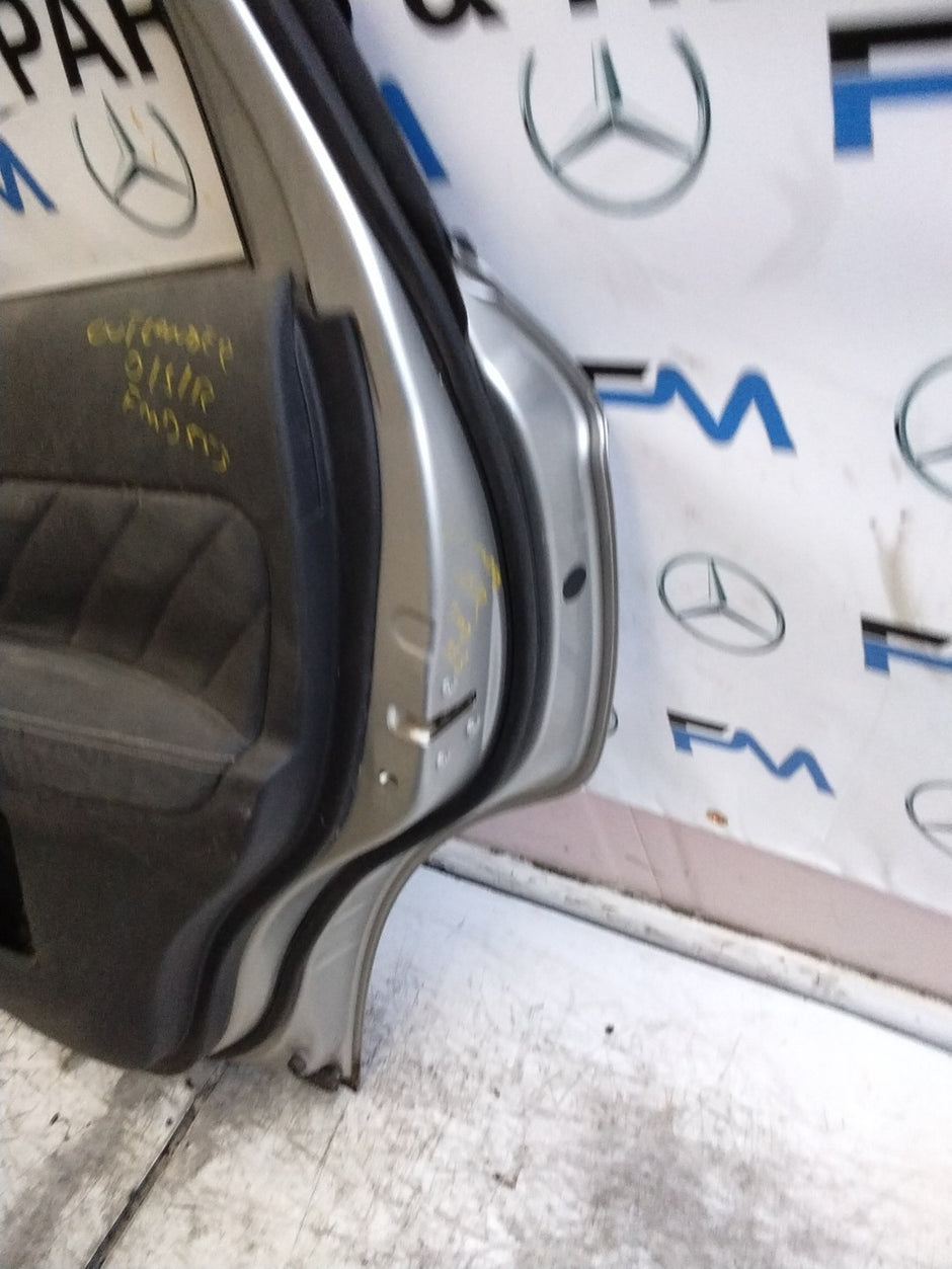 MITSUBISHI OUTLANDER DRIVER REAR DOOR OSR GREY COMPLETE FMD553