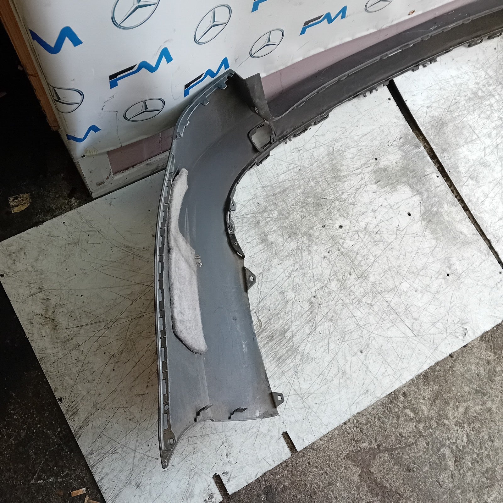 MERCEDES C-CLASS S205 EST REAR BUMPER 2014 GREY  A2058853838 COMPLETE FMX40