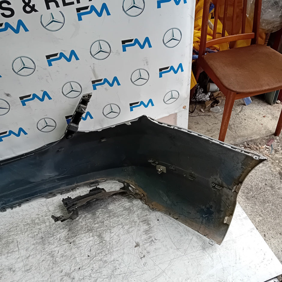 MERCEDES C-CLASS W205 SLN REAR BUMPER 2014 SILVER A2058850138 FMX44