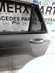 MERCEDES GLC W253 PASSENGER REAR DOOR NSR GREY 2016 ON COMPLETE FMD309