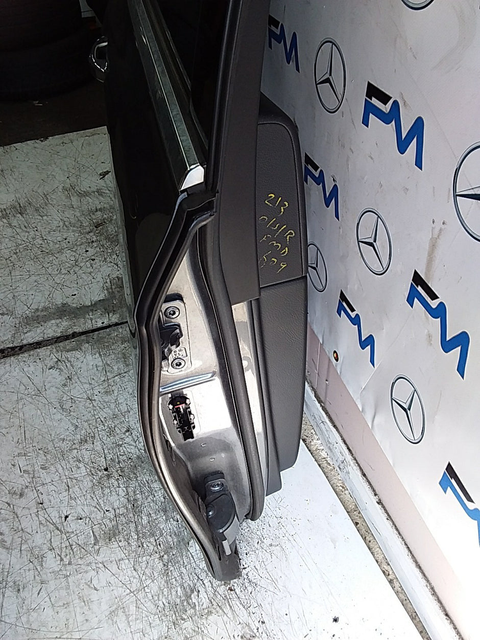 MERCEDES E-CLS W213 SLN DRIVER REAR DOOR OSR GREY 2016 ONWARDS COMPLETE FMD609