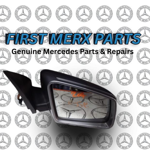 Mercedes C Class W204 Wing Mirror Driver Side Power Fold A2048106016 SILVER