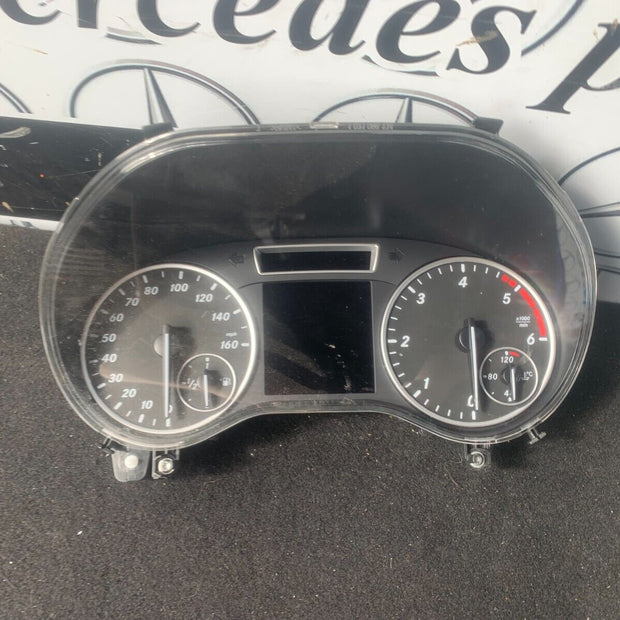 Mercedes W176 Diesel Speedo Clocks Instrument Cluster Trim Manual A1769009400