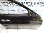 MERCEDES E-CLASS W213  DRIVER FRONT DOOR OSF BLACK 2016-2023 COMPLETE FMD303