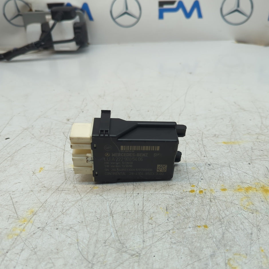 MERCEDES S CLASS W222 SEAT HEATING CONTROL MODULE A2229005406 FM001419