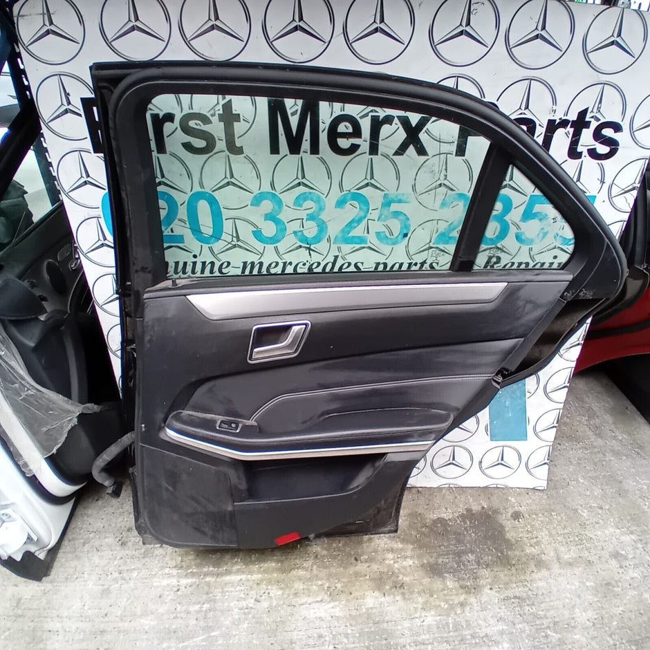 MERCEDES BENZ E-CLASS W212 DRIVER SIDE REAR DOOR ( OFF SIDE REAR )