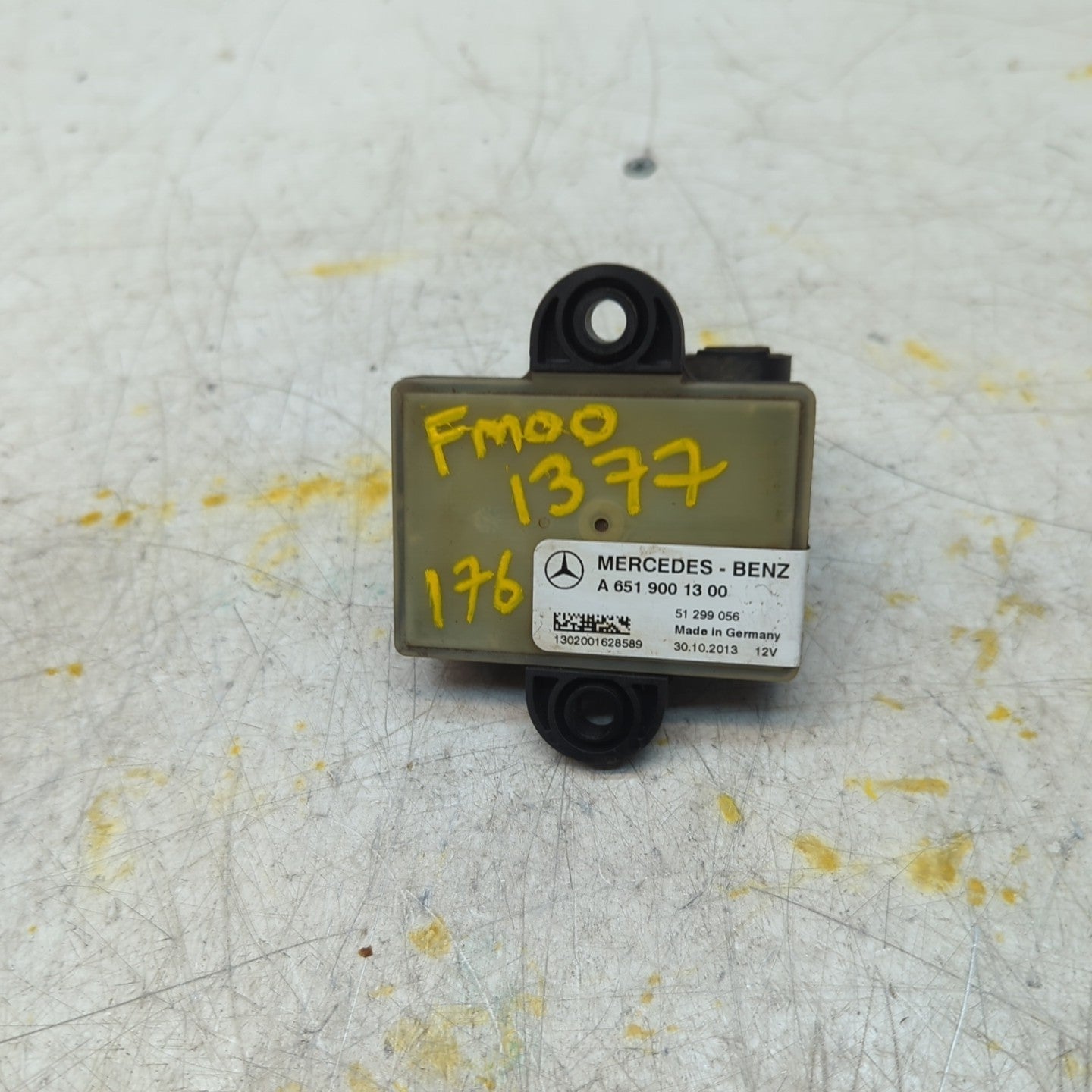 MERCEDES BENZ A CLASS W176 DIESEL GLOW PLUG RELAY A6519001300 FM001377