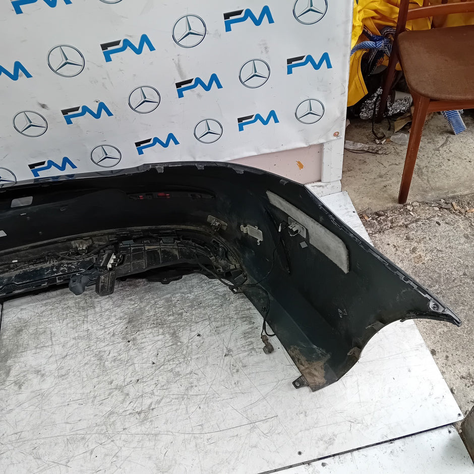 MERCEDES BENZ C-CLASS W205 COUPE REAR BUMPER 2015 BLACK FMX57