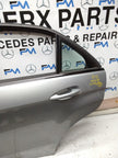 MERCEDES BENZ E-CLASS W212 PASSENGER SIDE REAR DOOR N/S/R COMPLETE SILVER FMD78