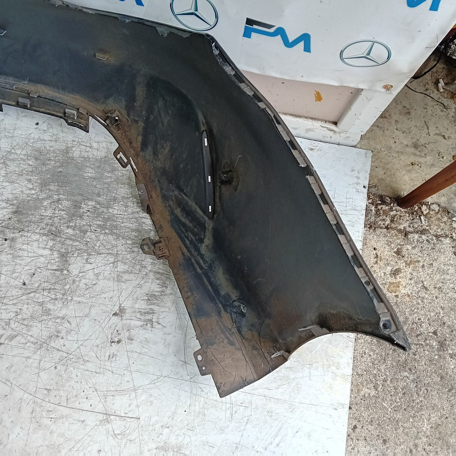 MERCEDES C-CLASS W205 SLN REAR BUMPER 2014 BLACK A2058555738 FMX45