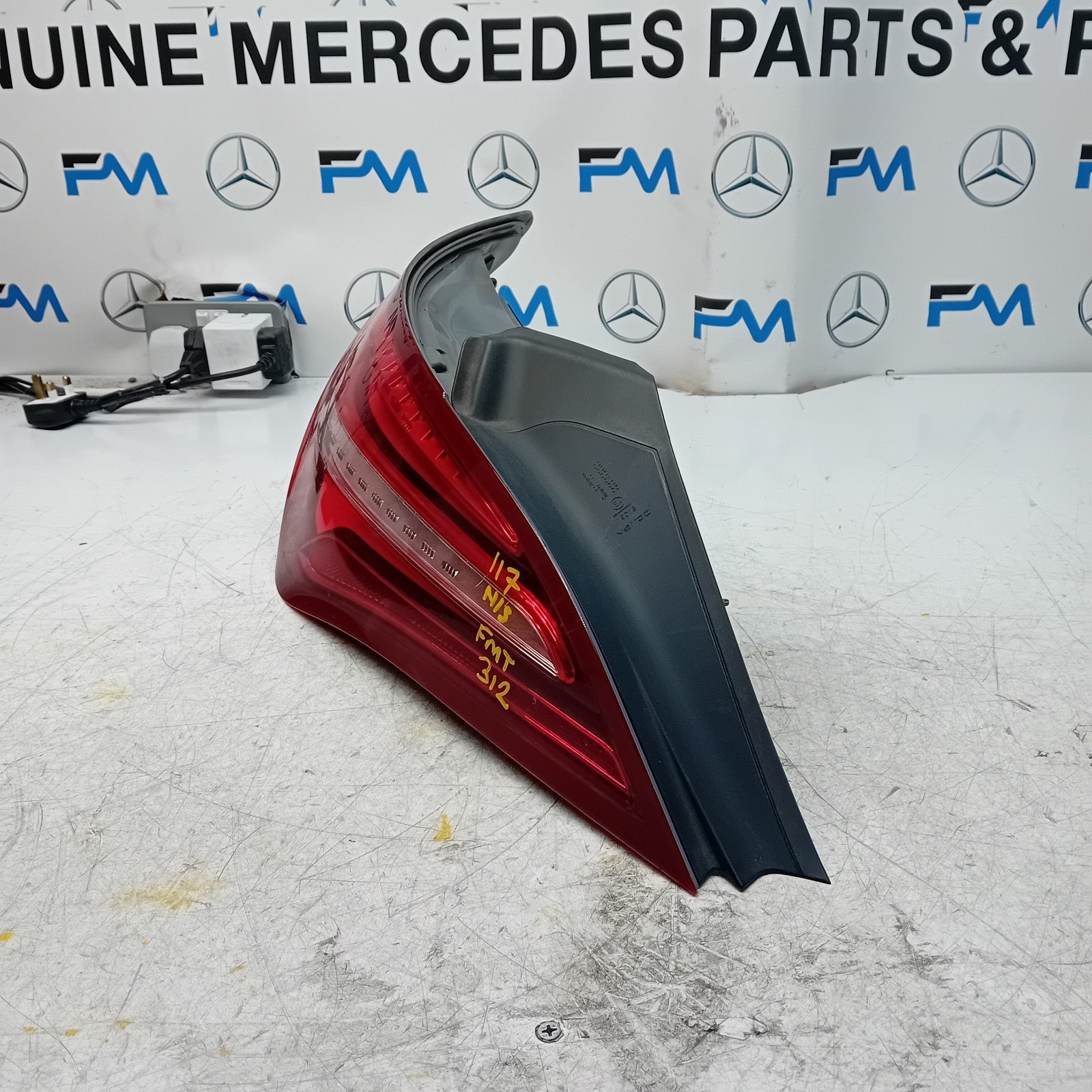 MERCEDES CLA W117 PASSENGER SIDE LEFT REAR TAIL LIGHT 2018 A1179063900 FMT312