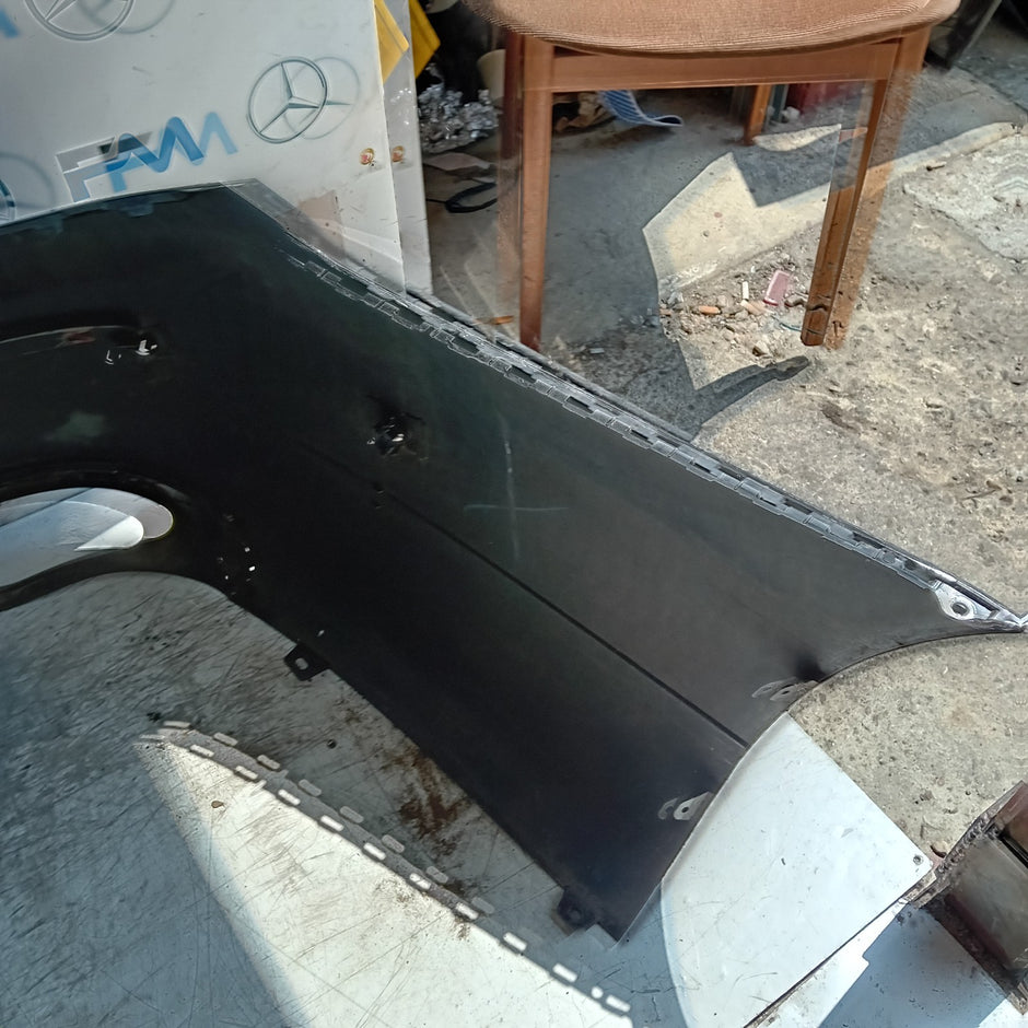 MERCEDES E-CLASS W213 SALOON REAR BUMPER 2016 A2138850025 BLACK COMPLETE FMX101