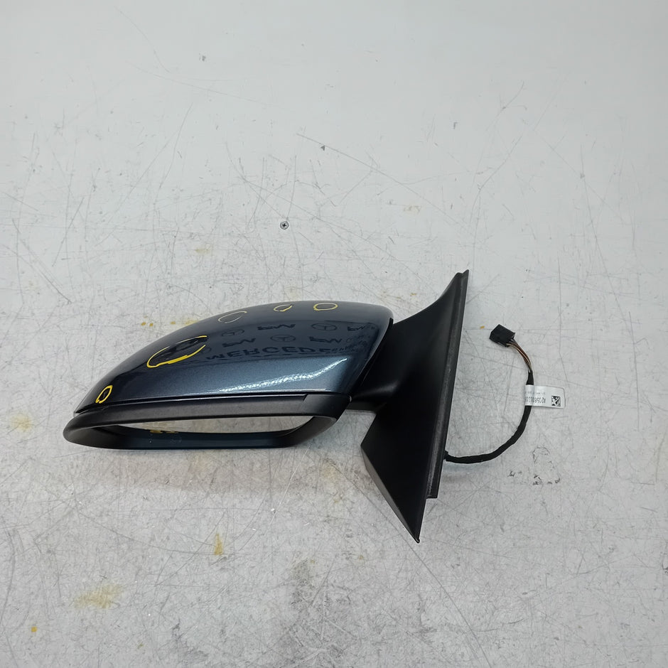 MERCEDES BENZ C-CLASS W205 PASSENGER WING MIRROR NS GREY  A2058101316 FMM82