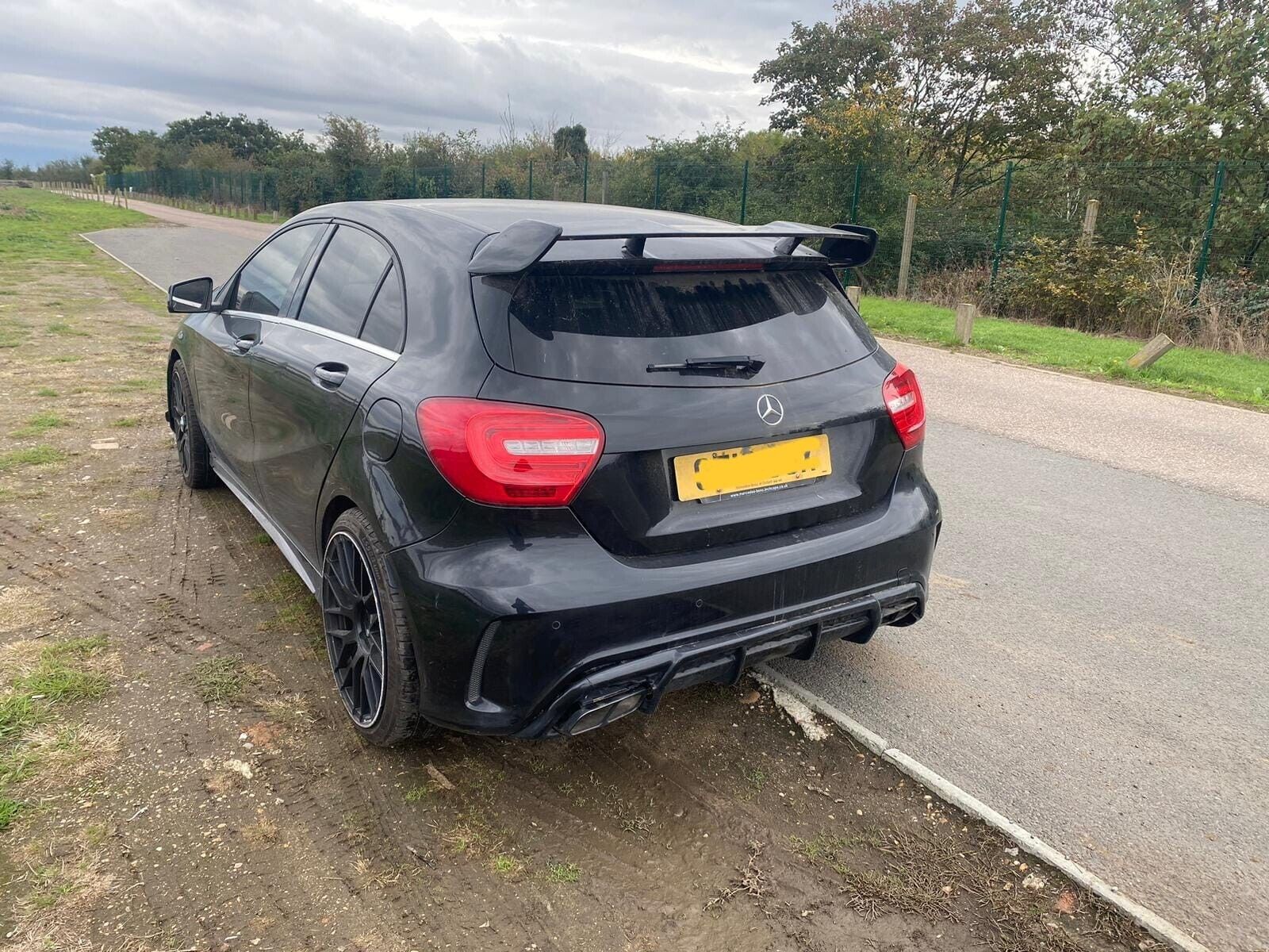 MERCEDES BENZ A-CLASS W176 AMG - BREAKING / FRONT & REAR BUMPER  AND WINGS