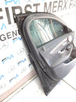 MERCEDES C-CLS W205 SLN PASSENGER FRONTDOOR NSF BLACK 2014-2021 COMPLETE FMD575