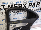 MERCEDES BENZ  C-CLASS W205 DRIVER SIDE REAR DOOR O/S/R COMPLETE SILVER FMD100