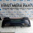 MERCEDES BENZ  A-CLASS W176 REAR BUMPER A1768803400 2016 BLACK COMPLETE FMX20