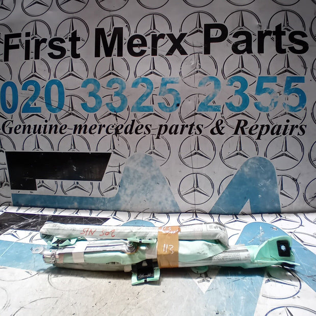 2017 MERCEDES C CLASS W205 SALOON LEFT NEARSIDE ROOF CURTAIN A2058600402 FM113